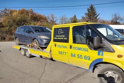 Пътна помощ автомобил Гинци